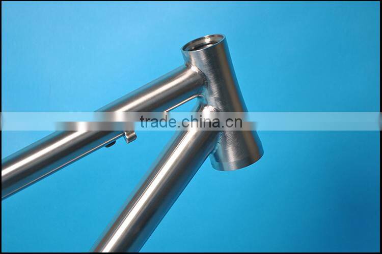High Quality Titanium Mountain Bike Frame Bicycle Titanium Frame MTB