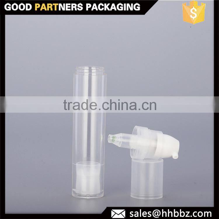 Super March Purchasing clear plastic refillable 10ml airless pump bottle