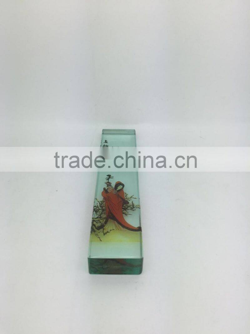 2015 New Design Paperweights, High Quality Customized Glass Crystal Paperweight