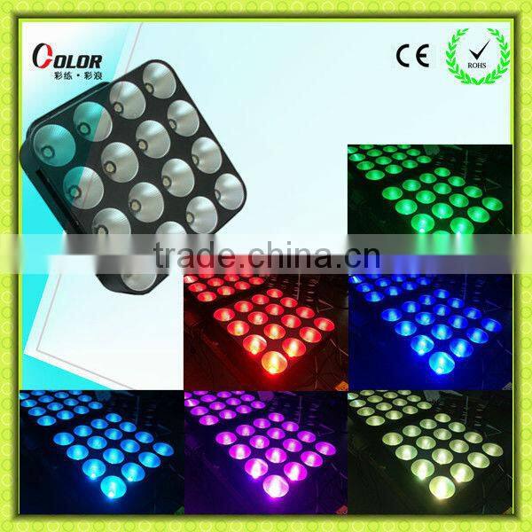 4x4 decorative lighting fixture 30w RGB COB LED blinder