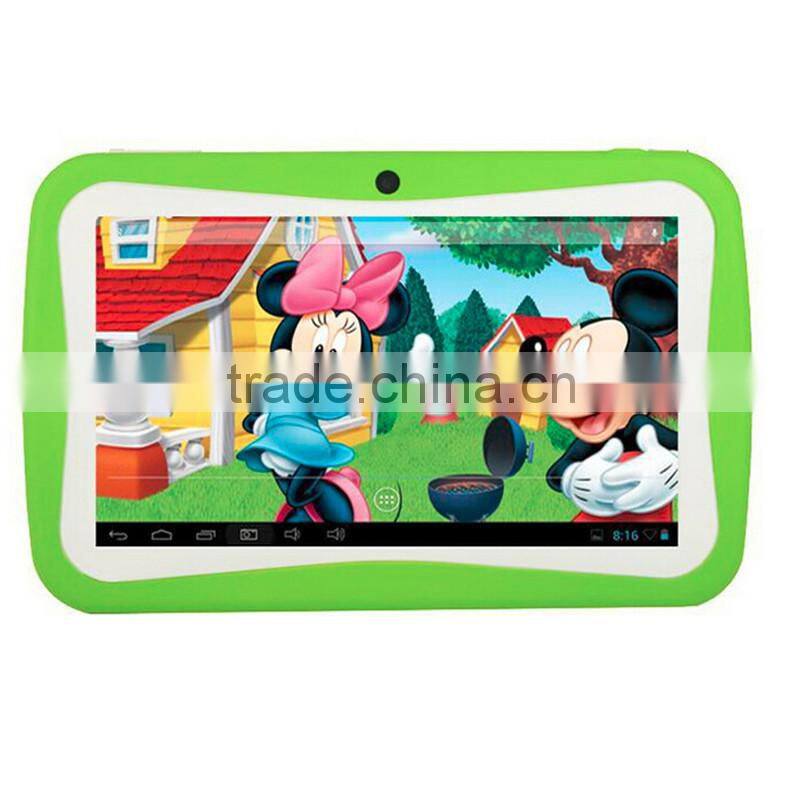 7" inch Quad Core Children Tablet PC Rockchip 3126 Cheap Android 5.1 Kids Tablet
