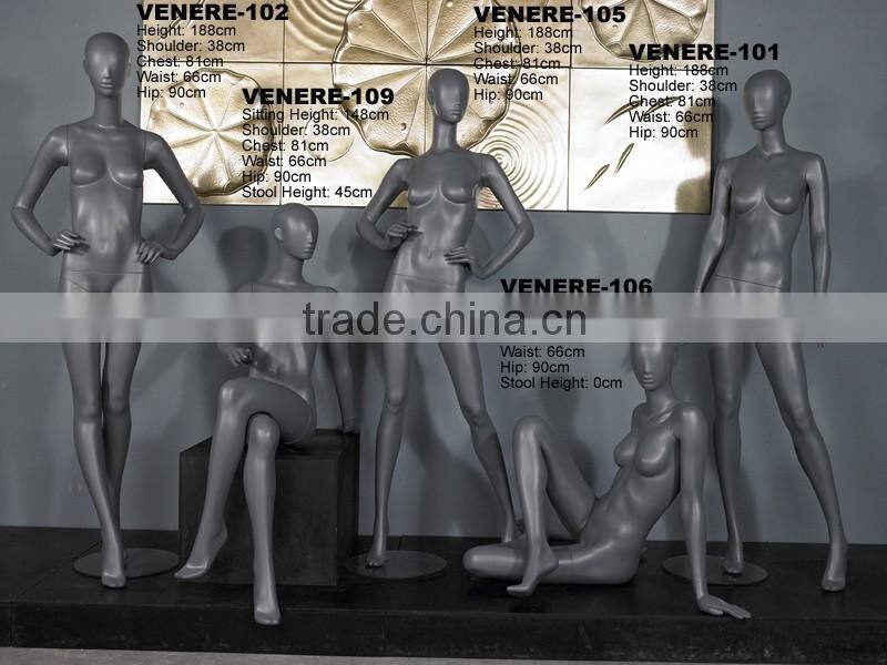 Fashion store male half body fitting mannequin without head or with head