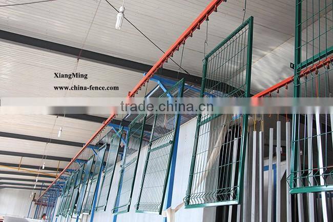 Powder Coated Metal Fence Steel Fencing Security Fences