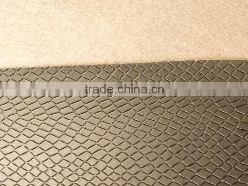 0.8mm-2.0mm Pu Microfiber Leather for shoes