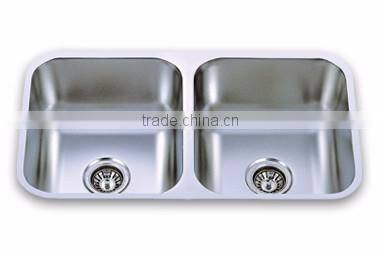 Double Bowl stainless steel kitchen sink