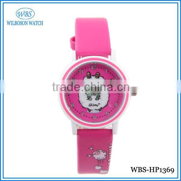 Promotional cheap kids watch with MOQ 500pcs