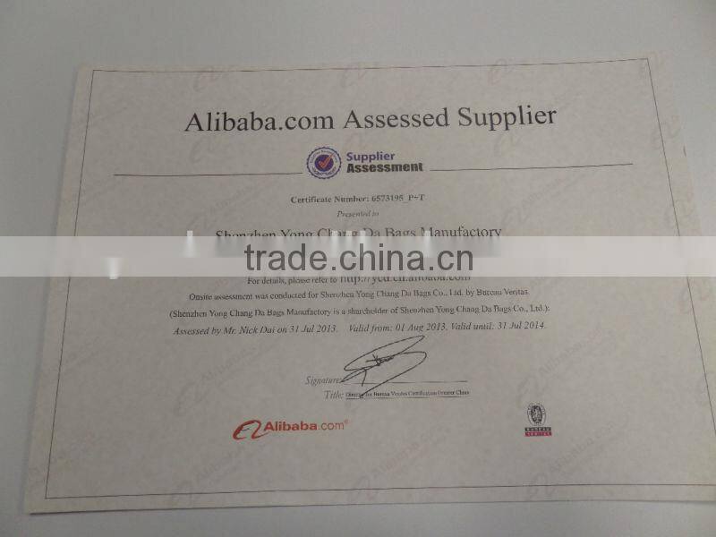 glitter with pvc cosmetic bag