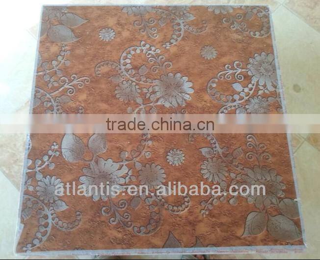 Art paper laminated gypsum ceiling tiles
