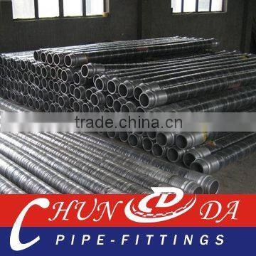 DN125 Concrete Pump Rubber Hoses ,4 plies steel wire L=3M-9M