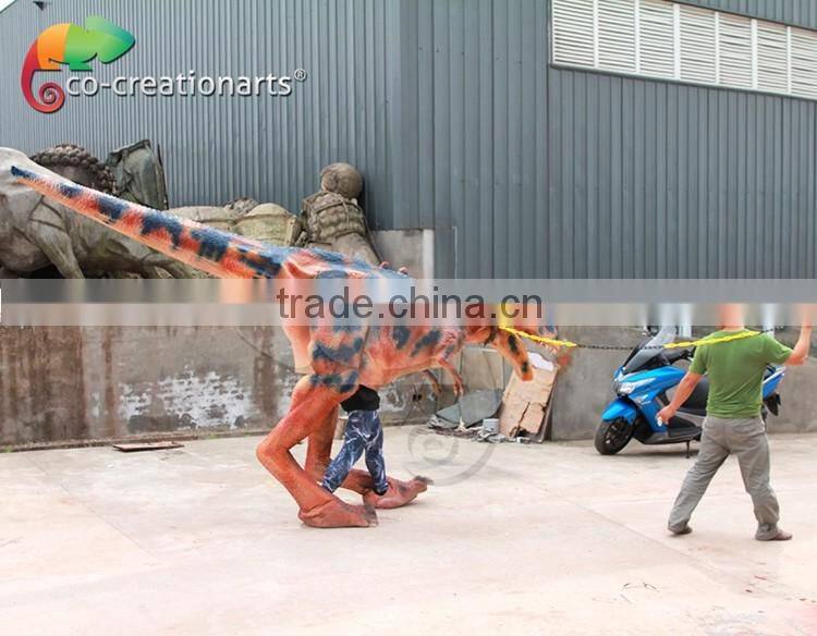 Light weight easy control professional life size dinosaur costume
