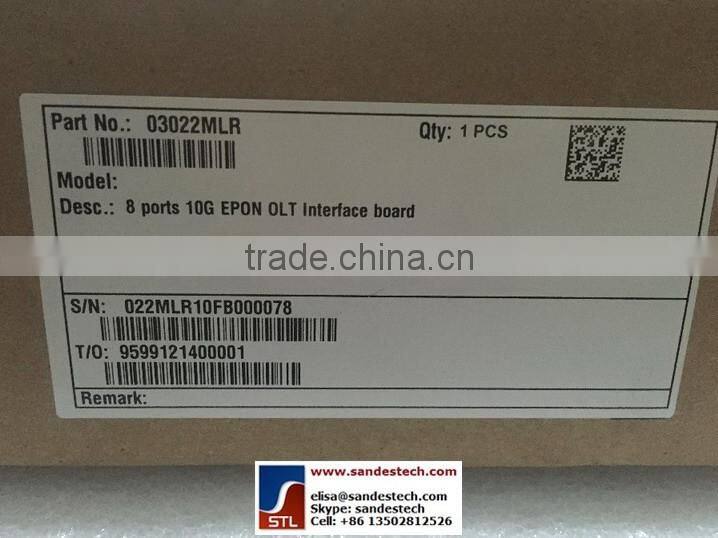 Huawei XEBD 03022MLR 8-port 10G EPON OLT Interface Board for Huawei MA5600T MA5603T MA5680T MA5683T MA5608T Huawei OLT