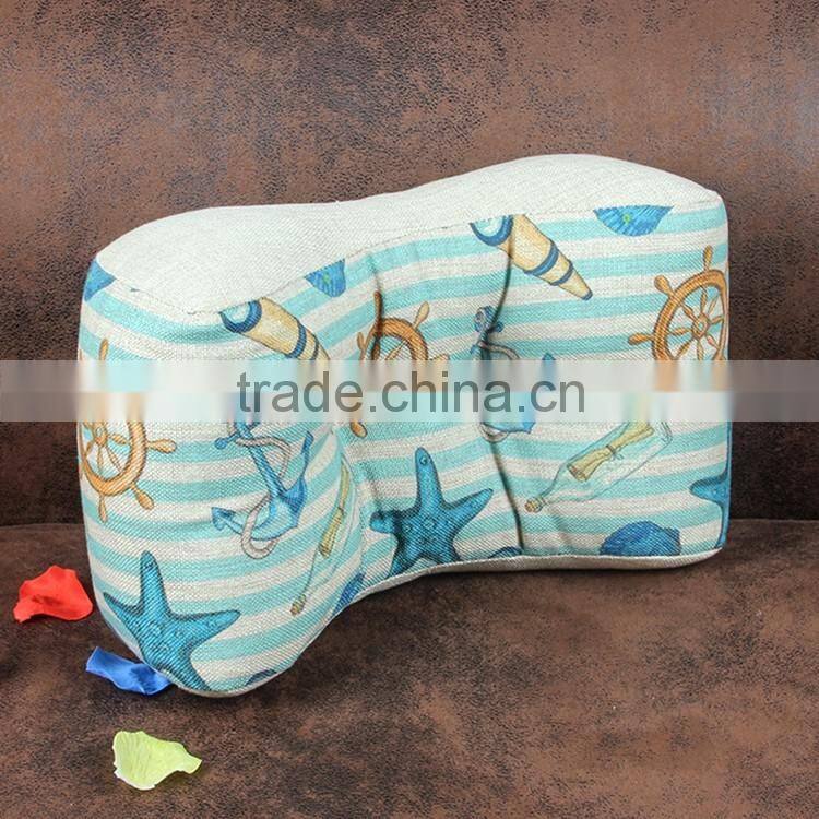 2015 new cartoon drift bottle starfish waist cushion cover home furnishing pillow Car pillow
