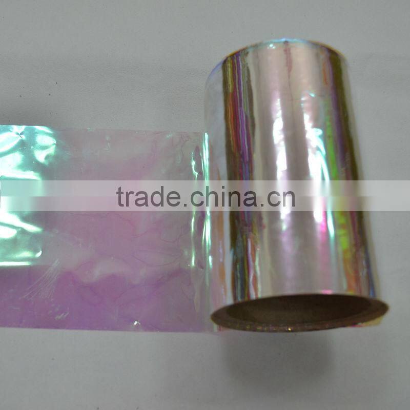 Red light Iridescent PET Plastic Film