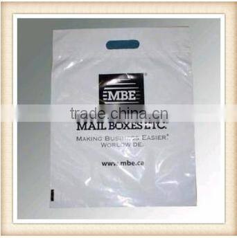 wholesale dcb-52 Glossy Pink Plastic Merchandise Bags, 9x12