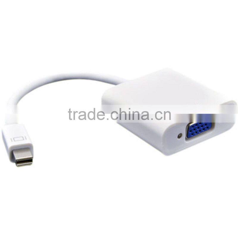 Mini DP Displayport Display Port to VGA Cable Adapter for Apple Macbook Pro Air