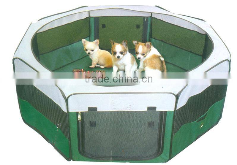 Pop up dog cage folding pet playpen cage house