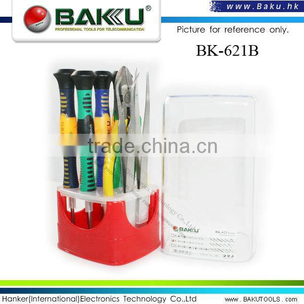 6 Pieces high quality electronic screwdriver set tools set (BK-621A/B/C )
