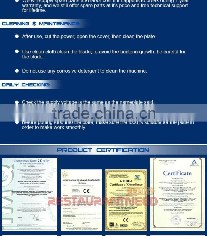 F132 Counter Top Electric Food Chopper