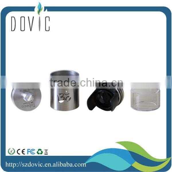 tobeco original/authentic patented turbo rda in white/black/silver ,the most popular turbo atomizer