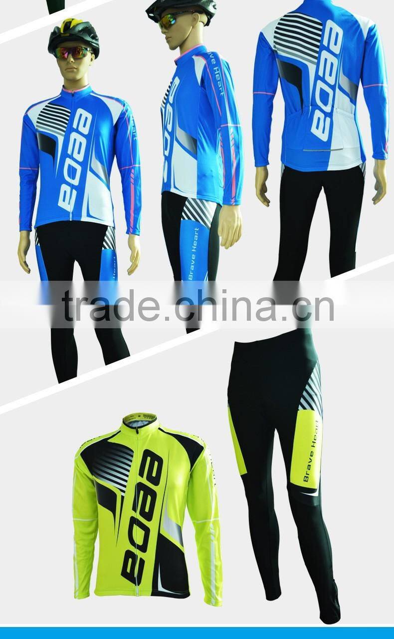 Absorb Sweat Material Lycra elastic fabric cycling wear for riding