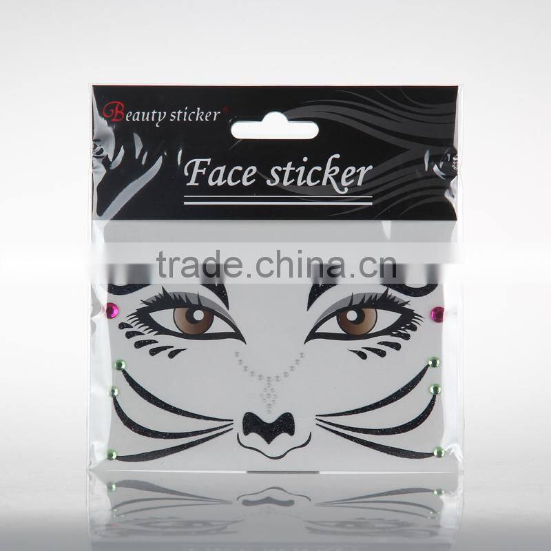 Body Jewelry Tattoo/Eye Makeup Stickers