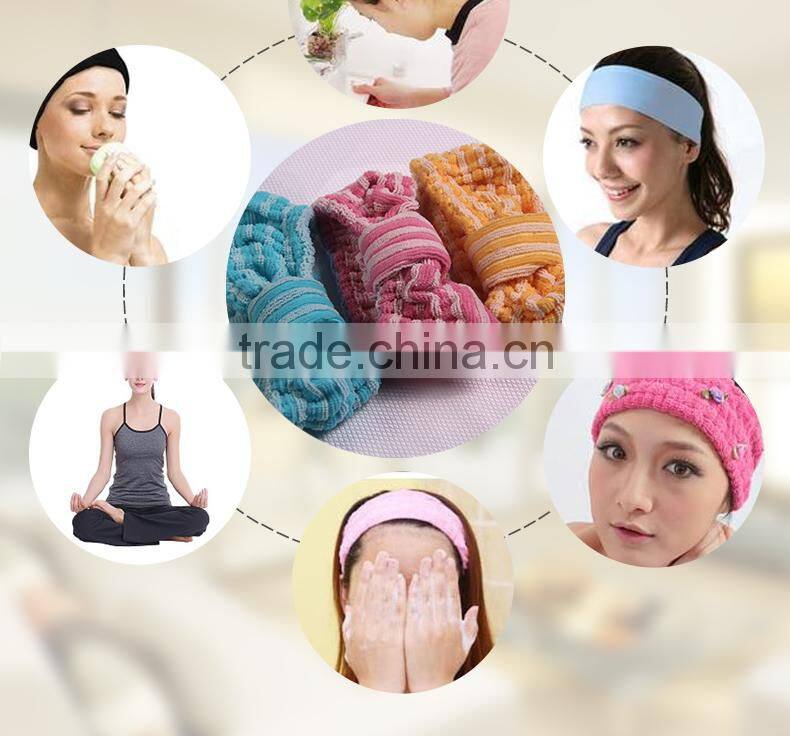 High quality colorful fashion unisex elastic headband