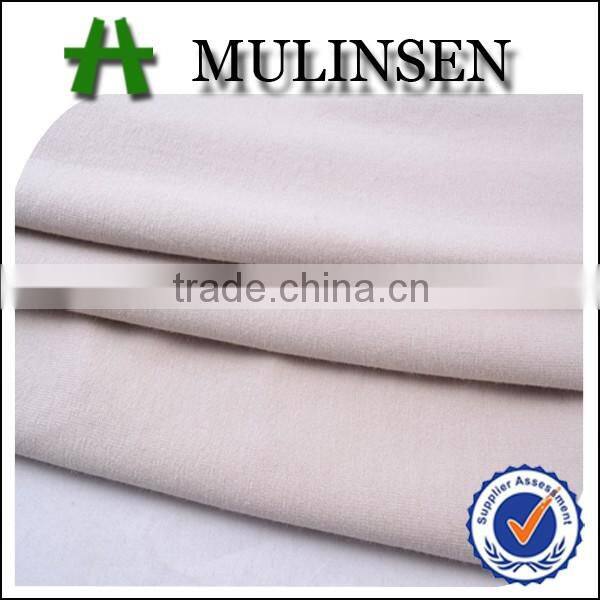 Shaoxing dyed garment material OE 30s viscose elastic knitted rayon fabric keqiao