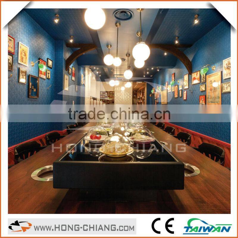 conveyor belt manufacturer for Chinese steam bowl restaurant