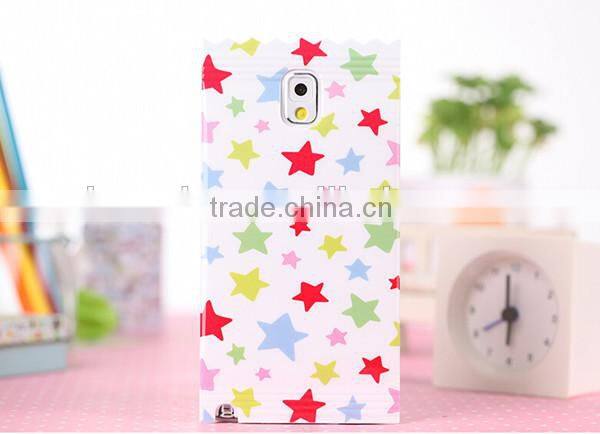 Latest hot sale mobile phone rubber case cover for samsung galaxy note 3