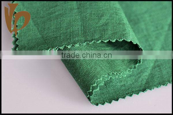 China Supplier Shaoxing Keqiao 100% Linen Fabric For Men's Shirts