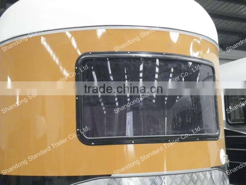 2 horse straight load float camping trailers horse trailer