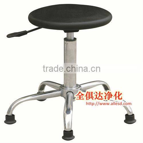cleanroom esd plastic stool round surface