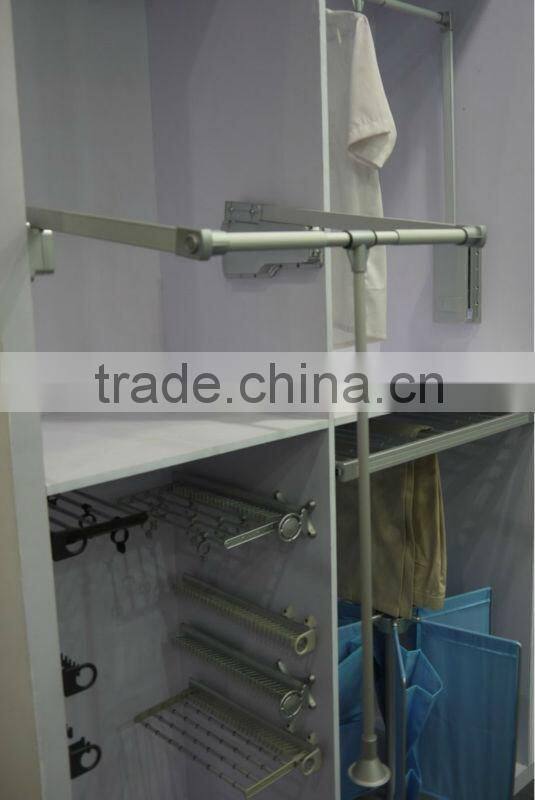Pull down clothes rack