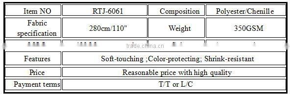 red brown chenille jacquard mid-east style curtain/sofa fabrics-heavy weight