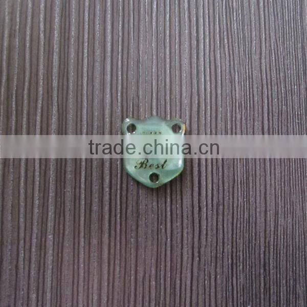 Resin Material Badge For Clothing Resin Label