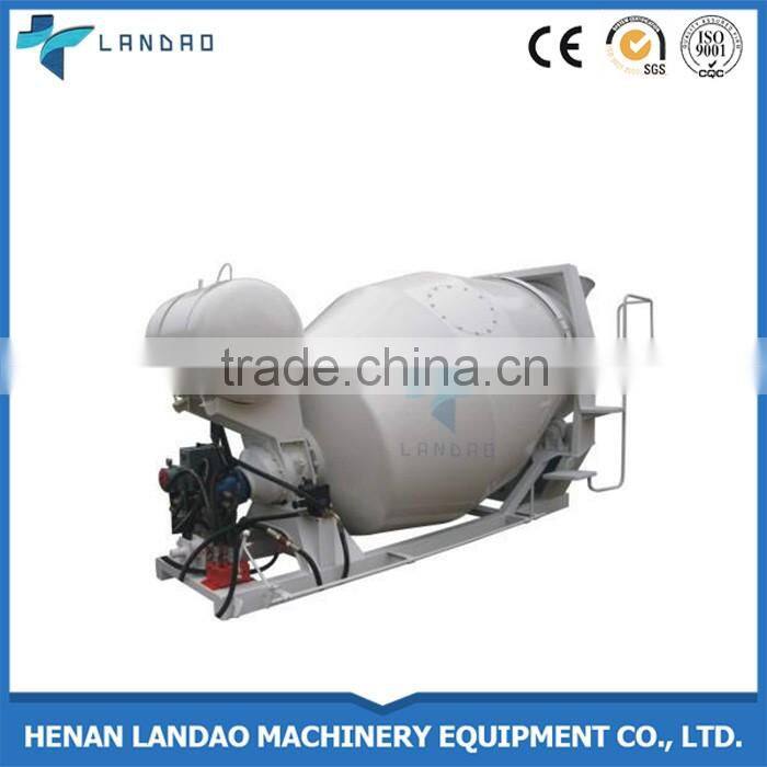concrete mixer tank 3m3 Small Self loading concrete mixer truck