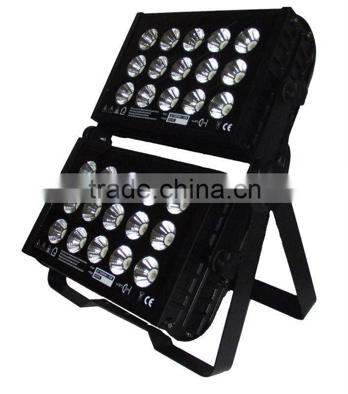 15*15W LED DMX flood light,AC100-260V input;3 in 1 RGB LED chip