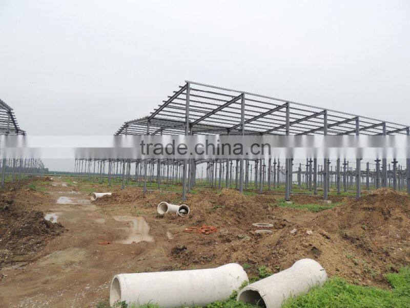 China 2016 steel structure refuse treatment plant