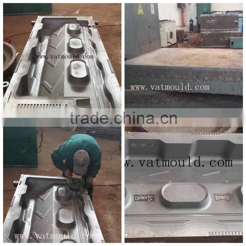 Custom Plastic Road Barrier Blow Mould, Traffic Water Filled Road Barrier