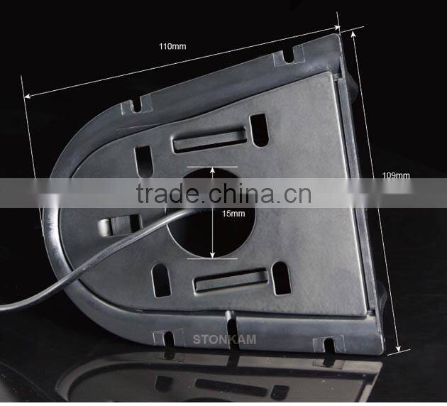 7" Digital car rear view system with touch button