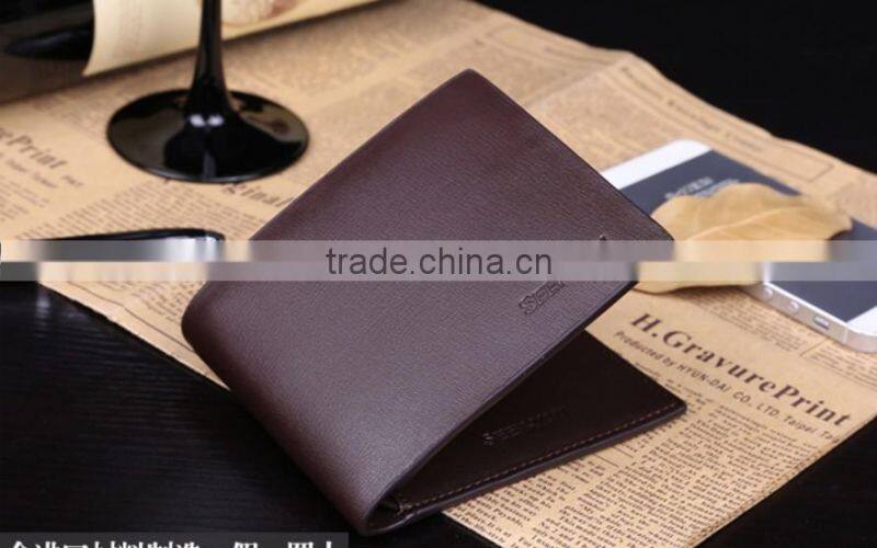 2014 Lastest Fashion Genuine Leather wallets man