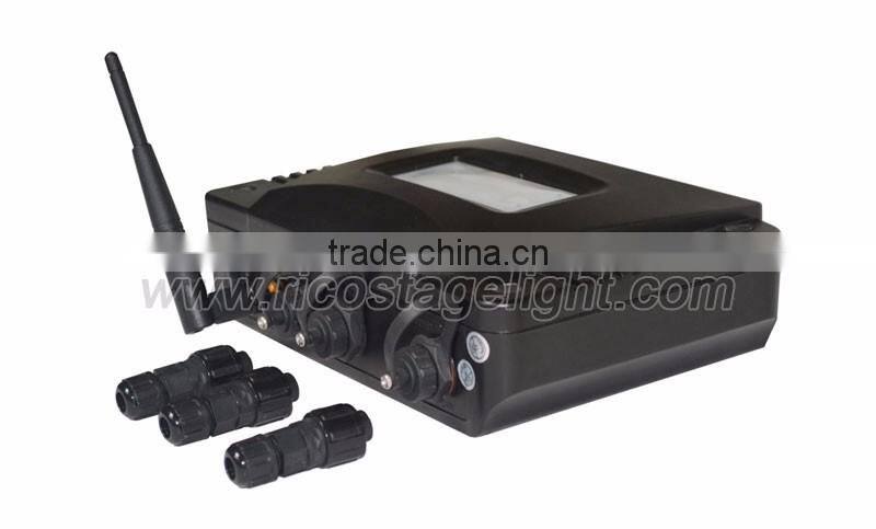 dmx equipment stage lighting IP65 4-ways outdoor dmx splitter wireless