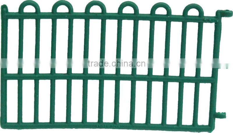 3D decorative concrete fence,N09-002,decorative outdoor scale model fence,architectural outdoor security model fence