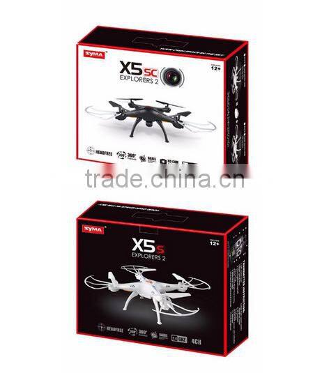 2016 best selling !!! Market New Arrival SYMA X5SC Quadcopter 2.4G 4CH 6-Axis Drone with Camera 2.0 MP Quadcopter factory price