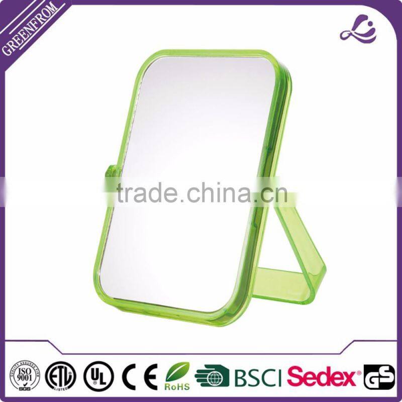 Square Plastic Desktop Mirror