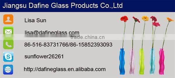 Hot sale five styles of clear chinese glass cupping jars sets for massage wholesale