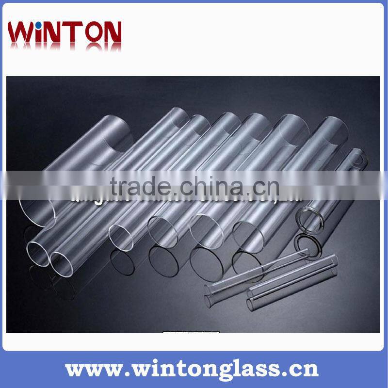 high-temperature Boiler Water Level Quartz glass pipe