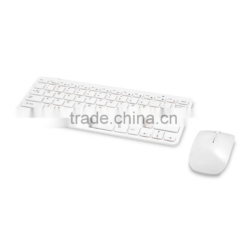 2.4G wireless laptop coloured keyboard and mouse Combo-01 from shenzhen manufacture for hp 8440p keyboard