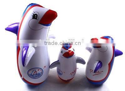 PVC plastic inflatable cute sheep tumbler toy