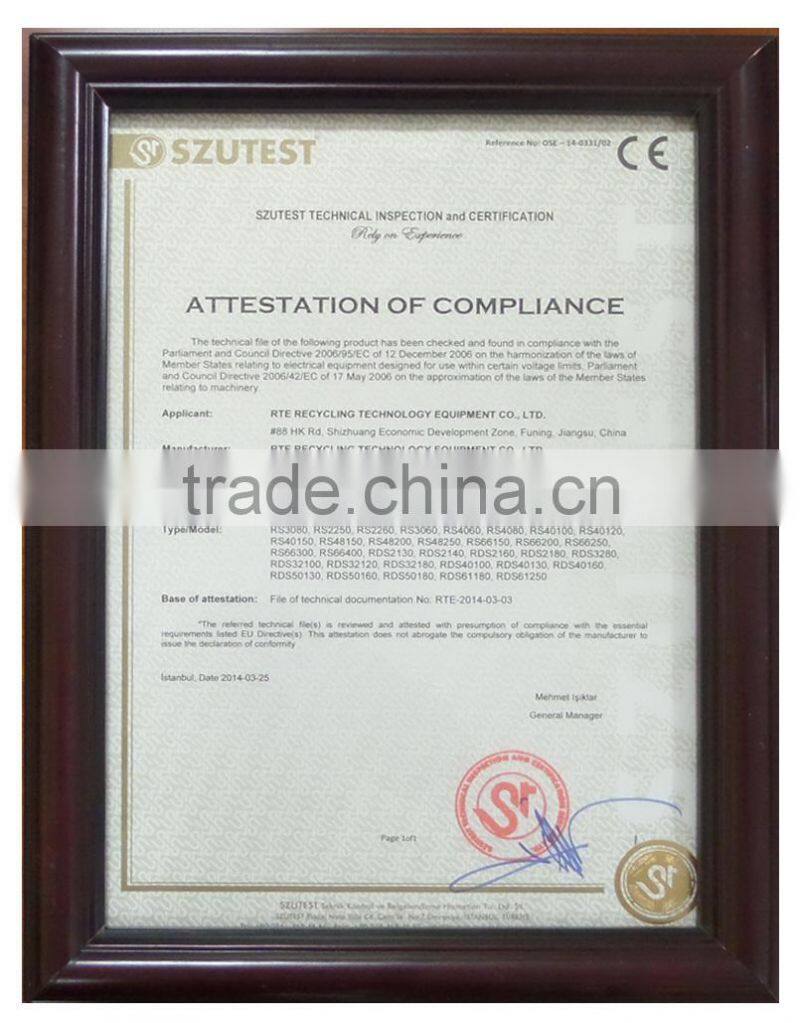 plasic crusher machinery